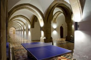 Ping Pong in the Cloisters
