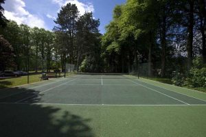 Tennis court at Highland Club Scotland, Fort Augutus