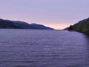 Loch Ness at sunset