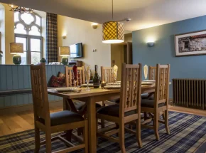 The dining area is large enough for when you invite new friends round for dinner!